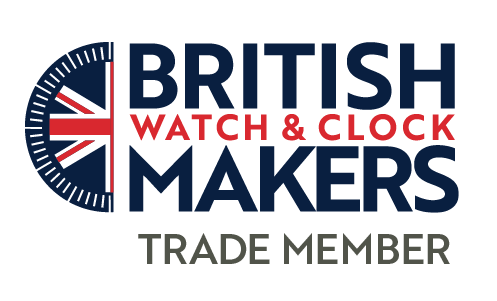 Trade Member of the Alliance of British Watch and Clockmakers - Trade body Membership Pin